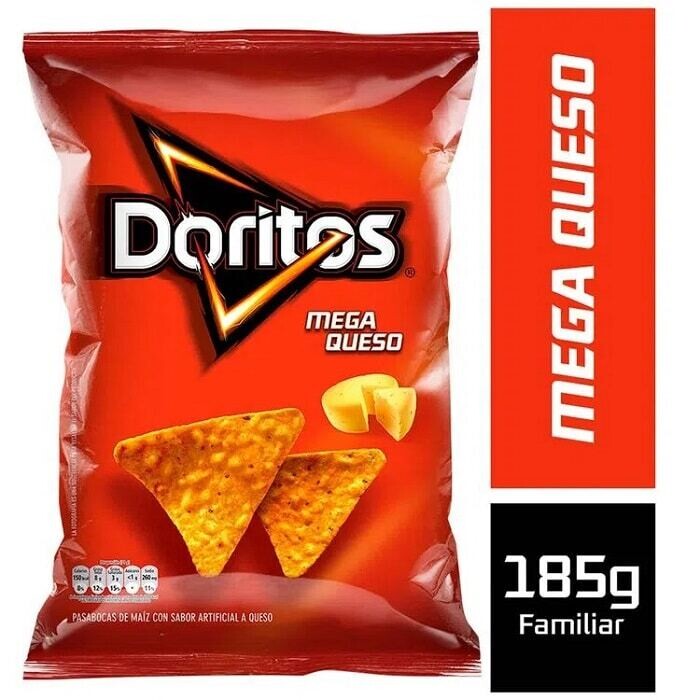 Doritos megaqueso 185 gr