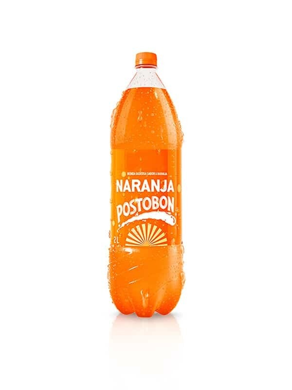 Postobon naranja 2 litros
