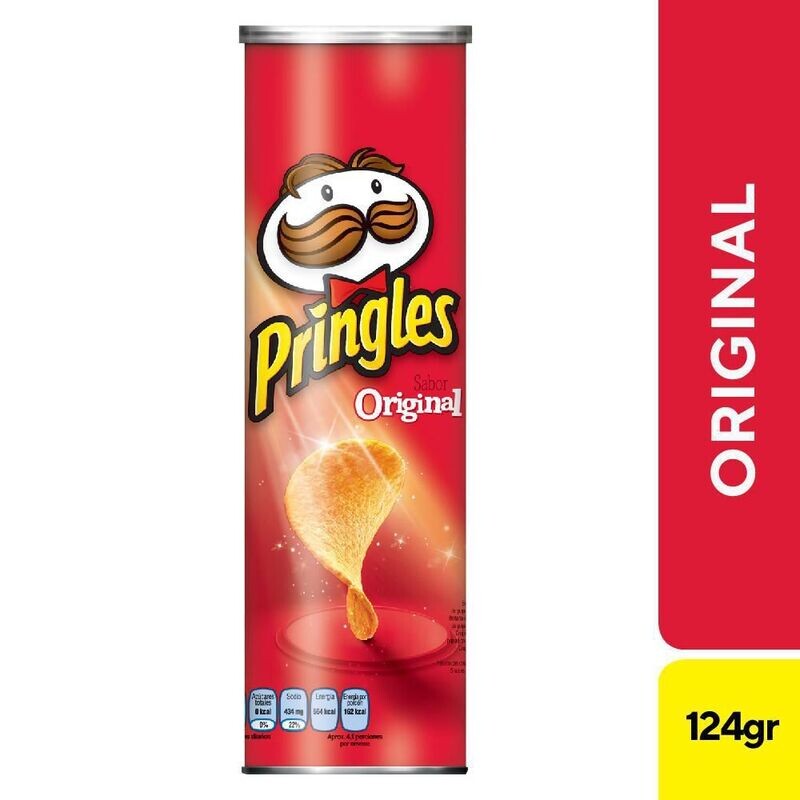 Papa pringles 124 gr