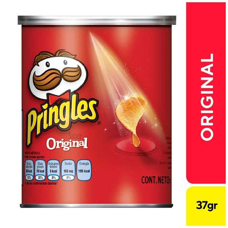 Papa pringles 37 gr