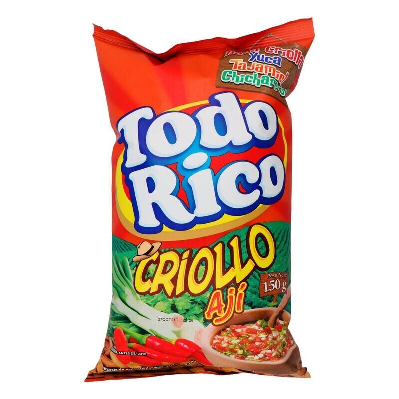 Todo rico criollo aji 150 gr