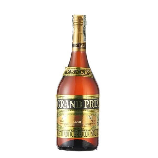 Brandy grand prix botella