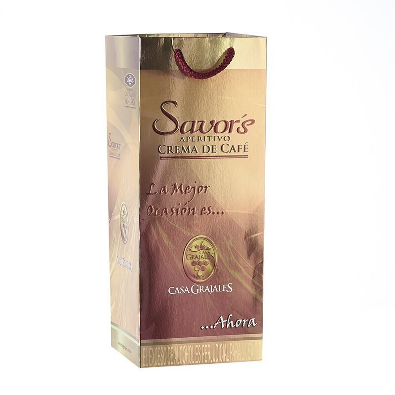 Crema de café savors botella