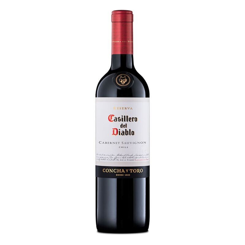 Vino casillero del diablo botella