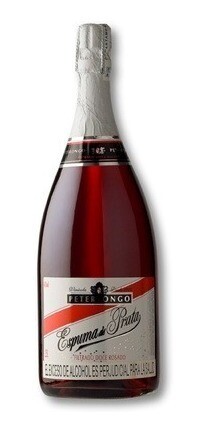 Vino espu peter longo rosa botella