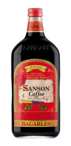 Vino sanson cofee botella
