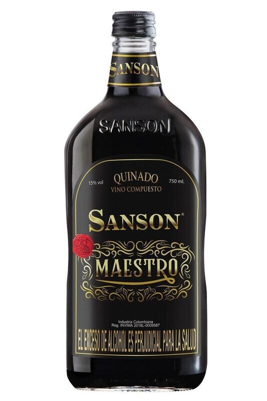 Vino sanson maestro botella