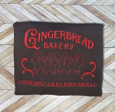 Gingerbread Bakery Embroidery