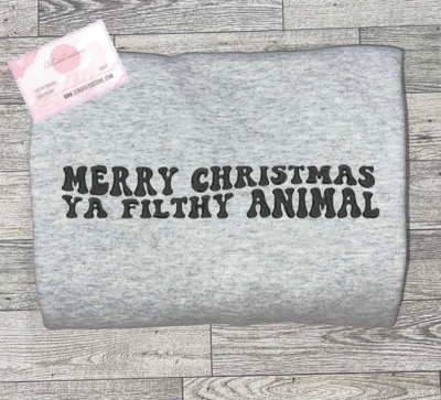 Ya Filthy Animal Embroidery