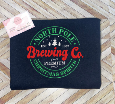 North Pole Brewing Co Embroidery
