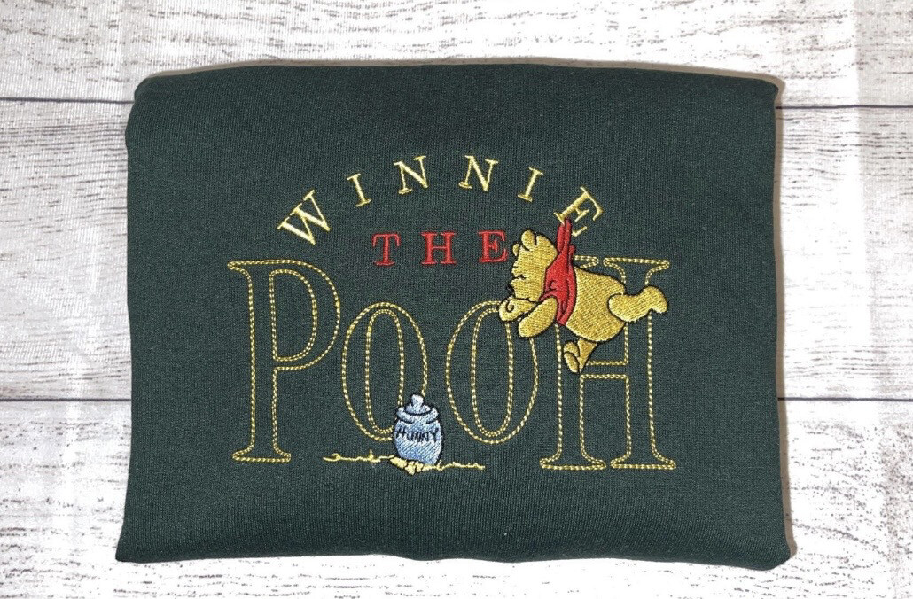 Vintage Winnie the Pooh Embroidery
