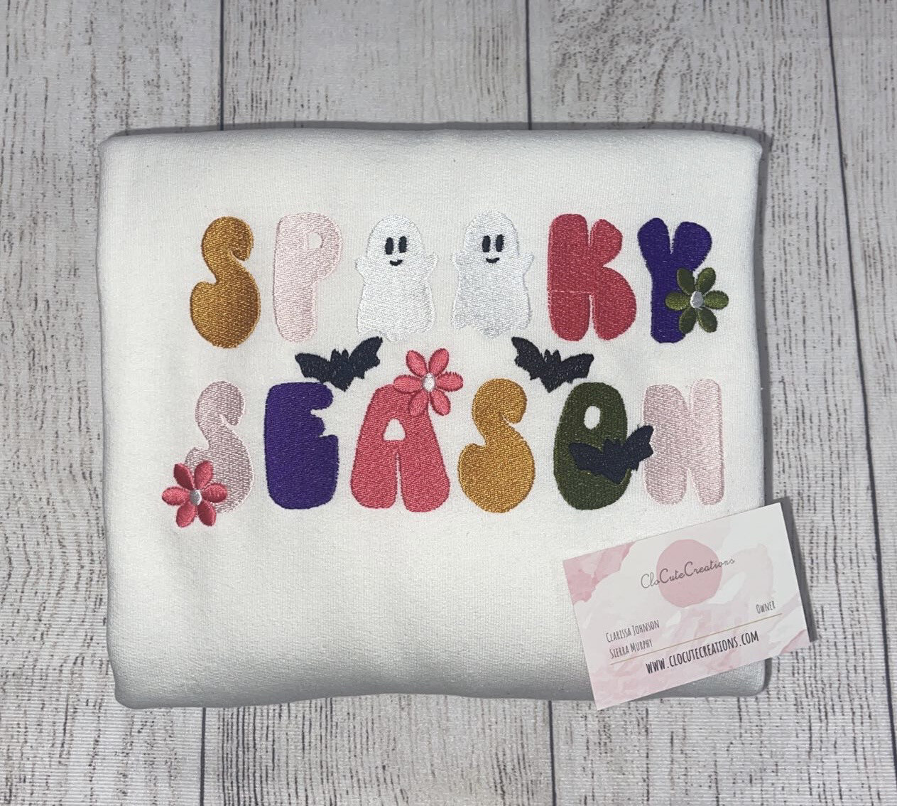 Spooky Season Embroidery