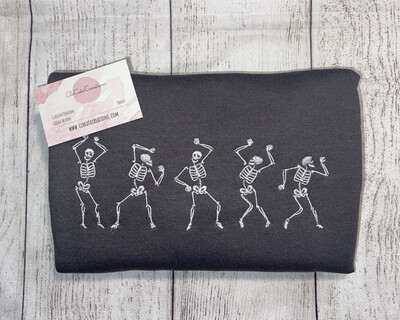 Dancing Skeletons Embroidery