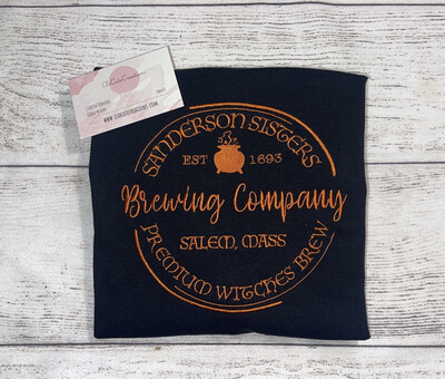 Sanderson Sisters Embroidery