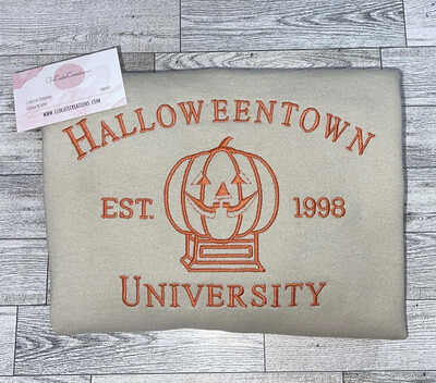 Halloween Town Embroidery