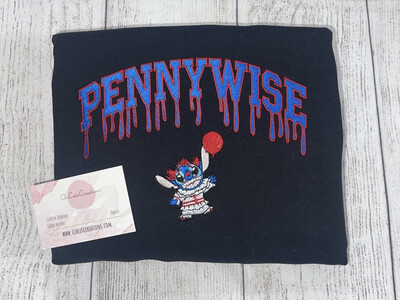 Stitch Pennywise Embroidery