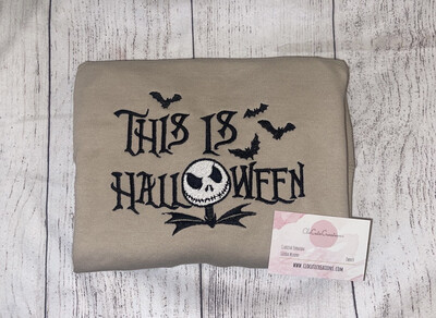 This is Halloween Embroidery