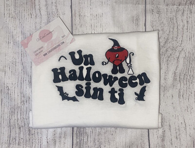 Bad Bunny Halloween Embroidery