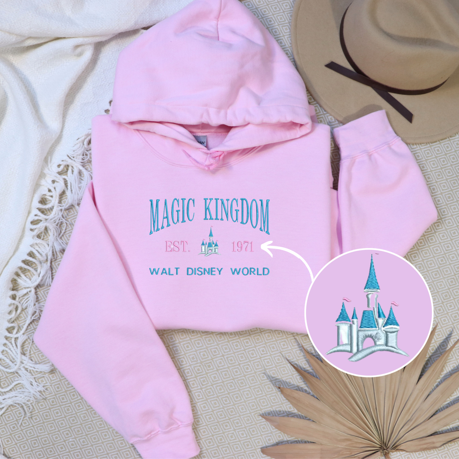 Magic Kingdom Est 1971 Embroidery