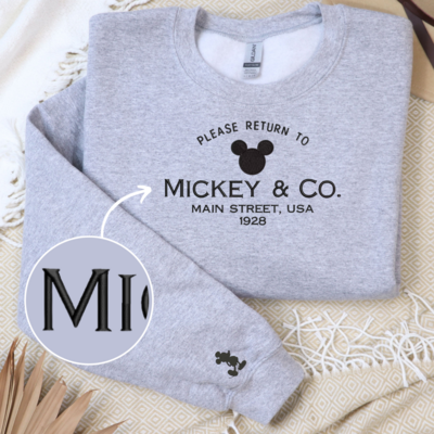 Mickey and Co Company Embroidery
