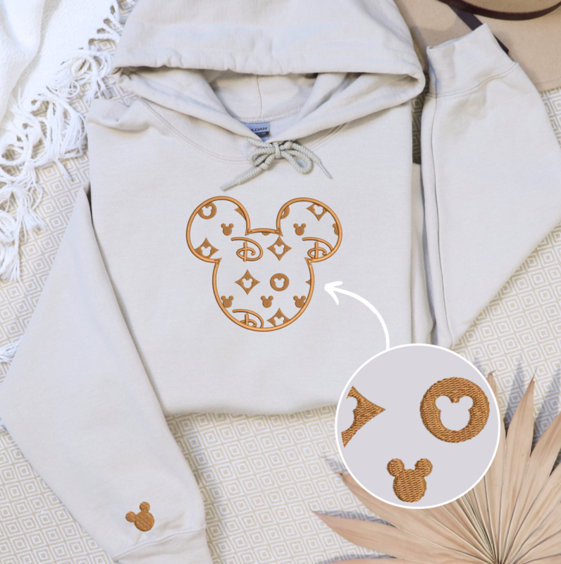 Mickey Designer Inspired Embroidery