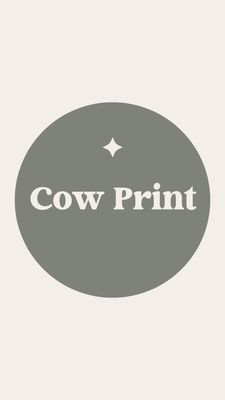 Cow Print