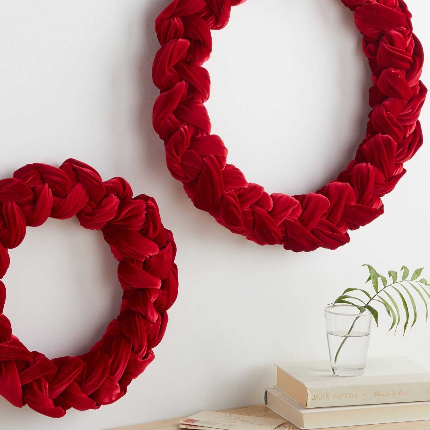 Velvet Woven Wreaths Velvet Woven Wreaths
