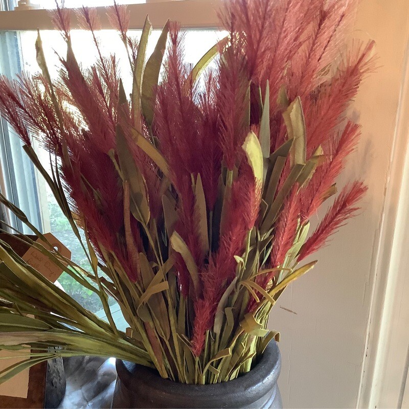 Red Wheat Foliage Bush/Stem