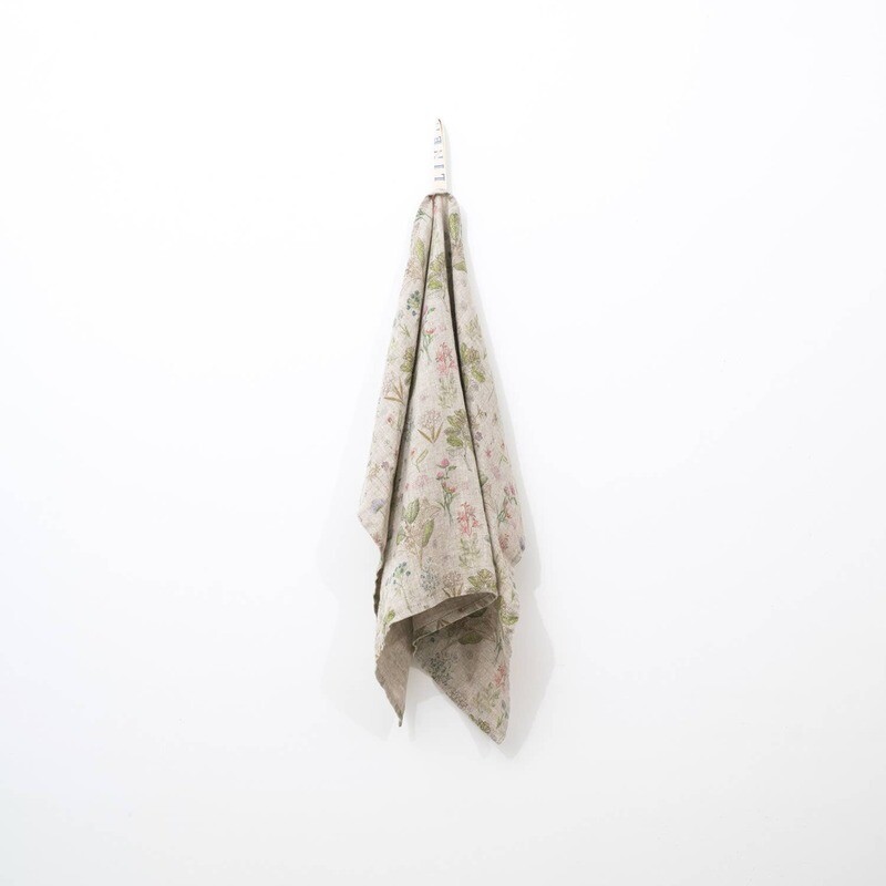 Linen Spring Botany Kitchen Towel