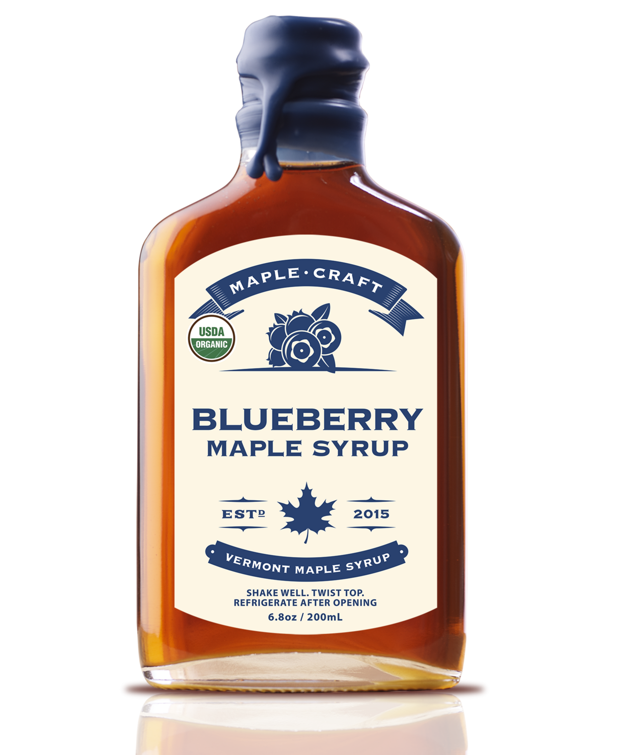 Blueberry Maple Craft Syrup - Organic
