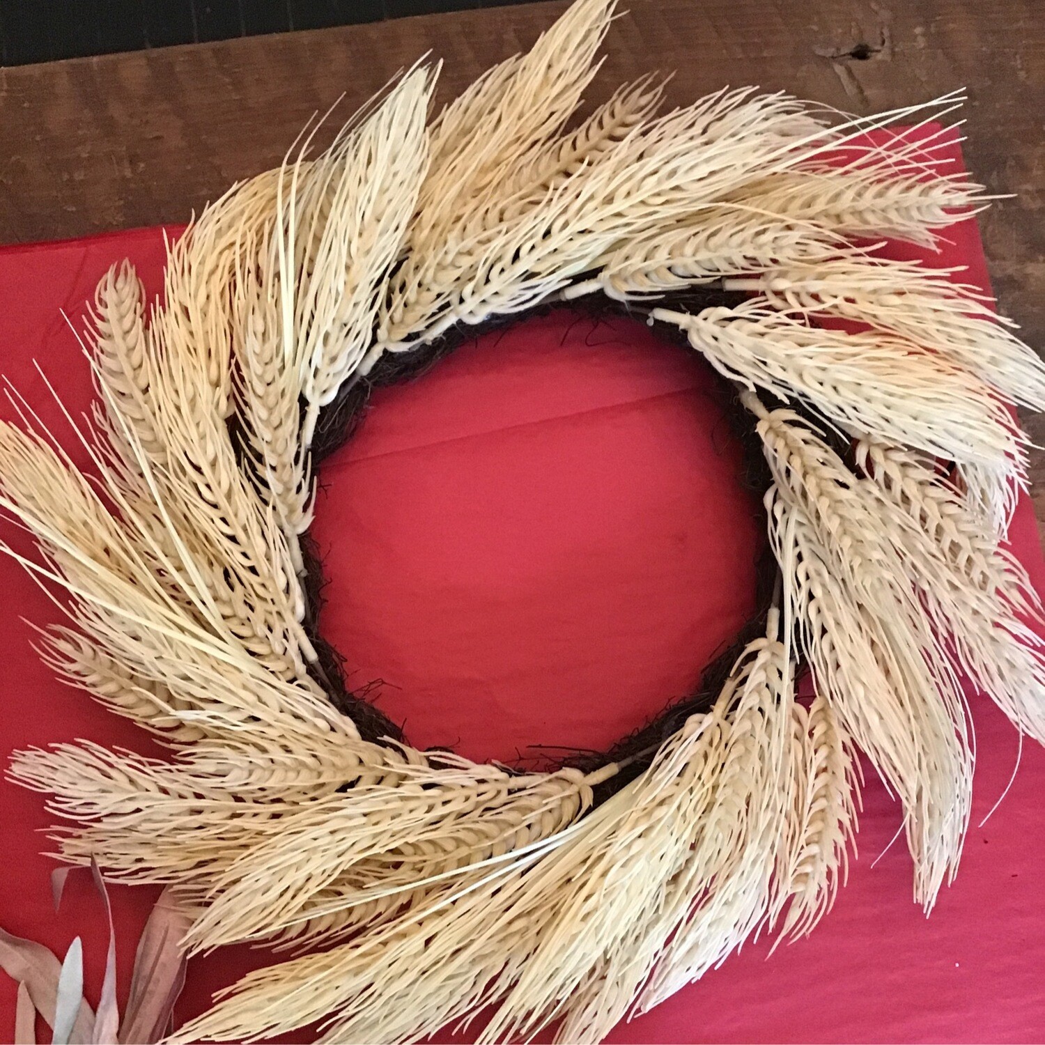 Wheat/Barley Wreath/Candle Ring