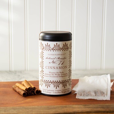 Colonial Remedies No. 7b - Cinnamon Tea Bags