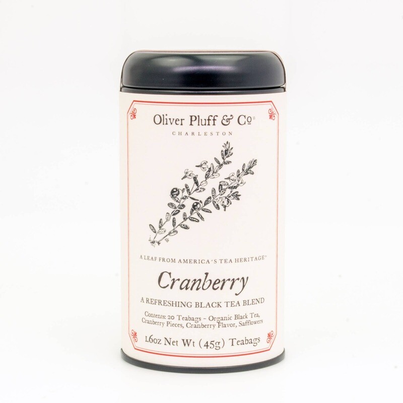 Cranberry - 20 Teabags in Signature Tea Tin