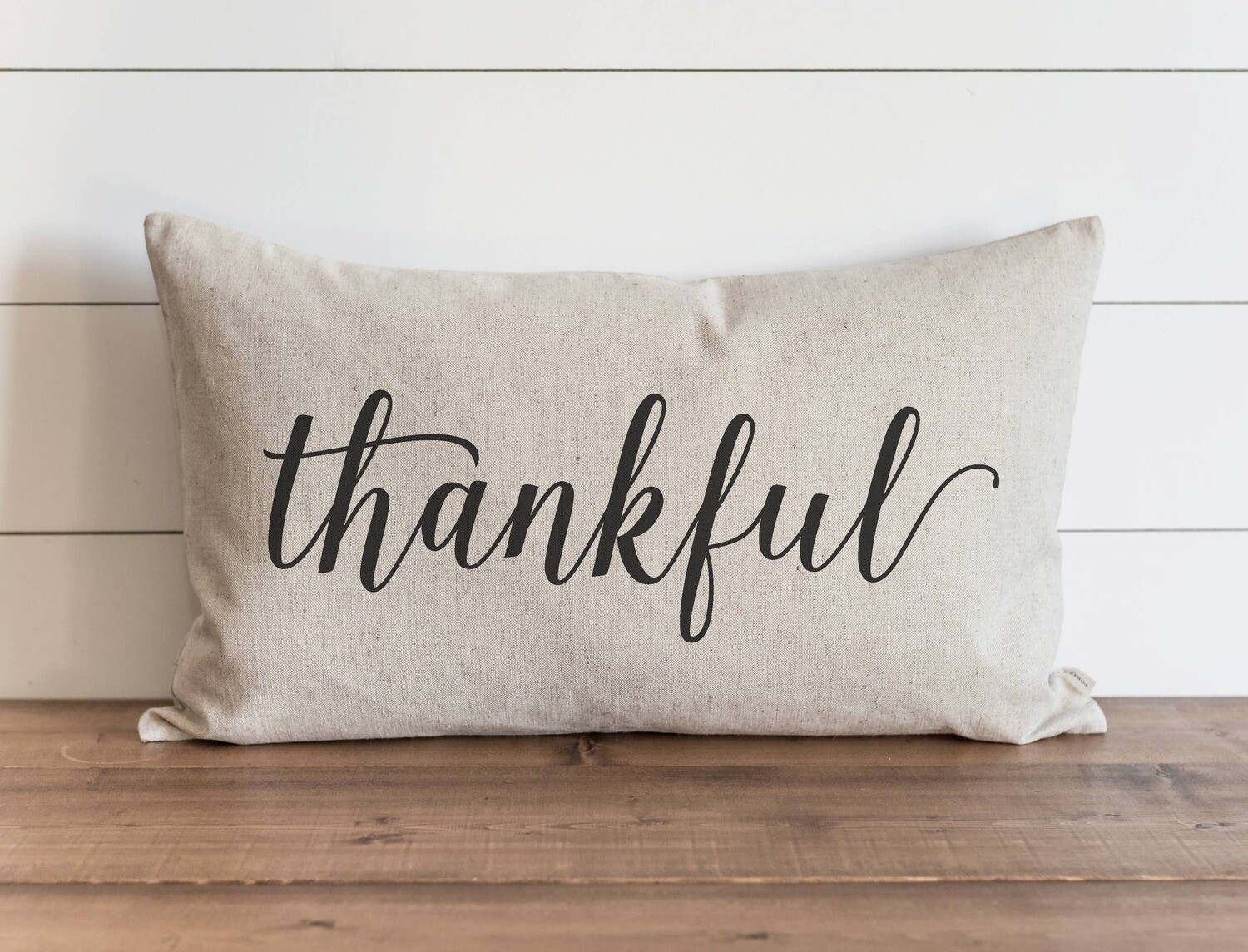 Thankful Pillow Cover.