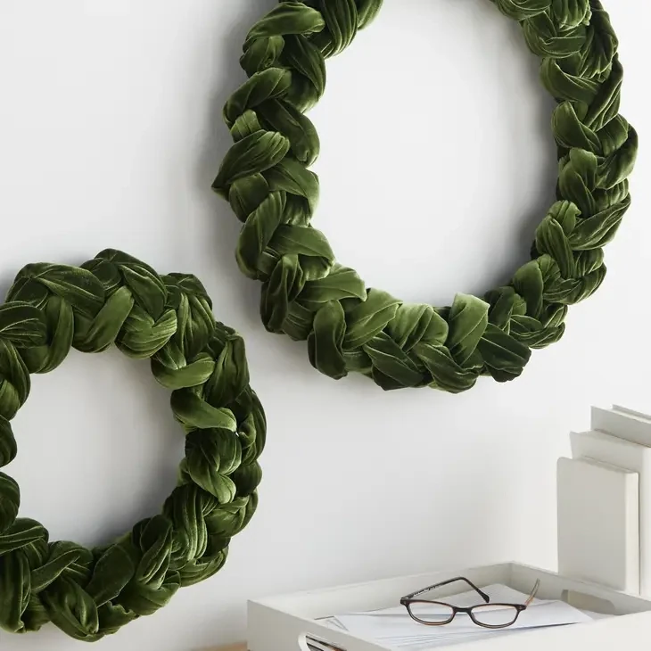 Velvet Woven Wreaths