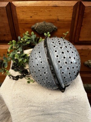 Antique European Graniteware Rice Ball