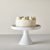 Scalloped Pedestal Cake Plate