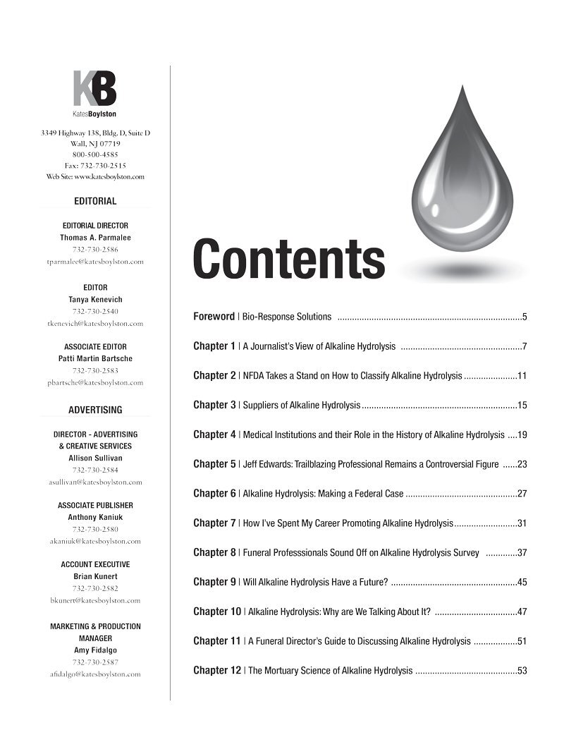 The Funeral Director's Guide to Alkaline Hydrolysis