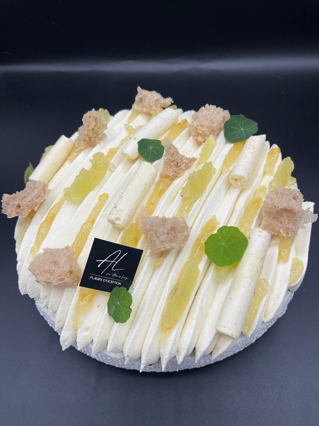 TARTE AUX  2 CITRONS (6 personnes)