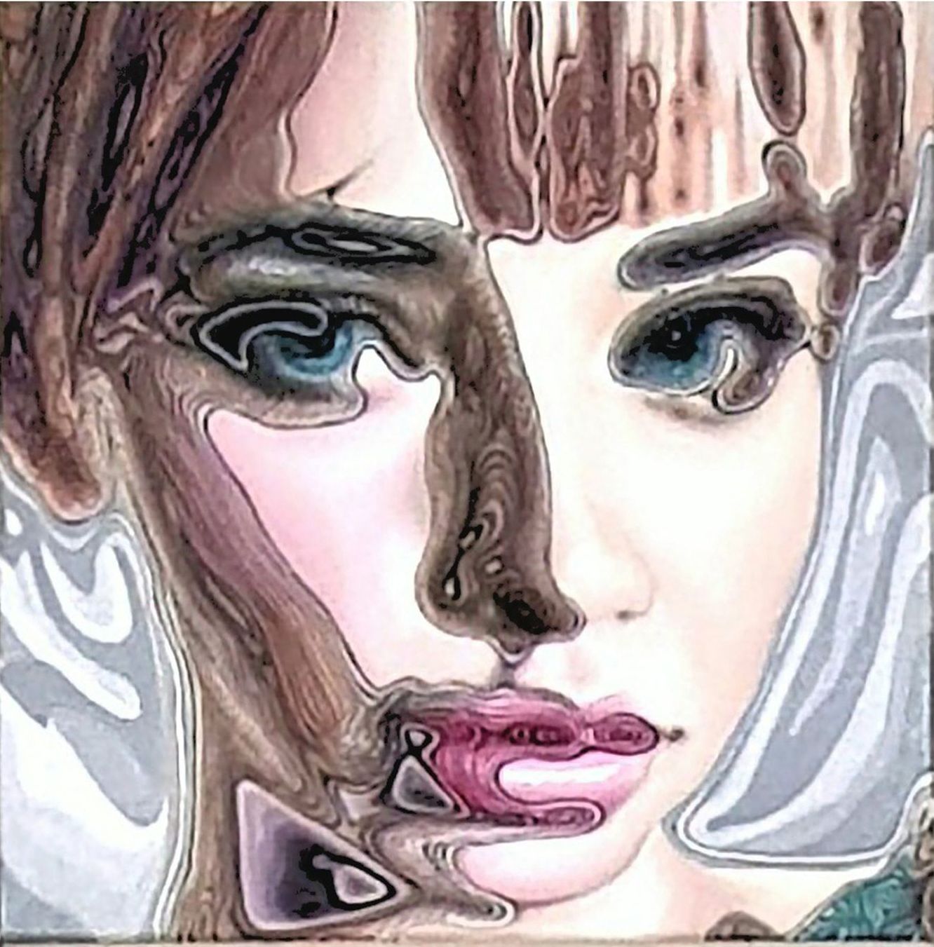 "smooth face 5" - Elke Emmy Laubner