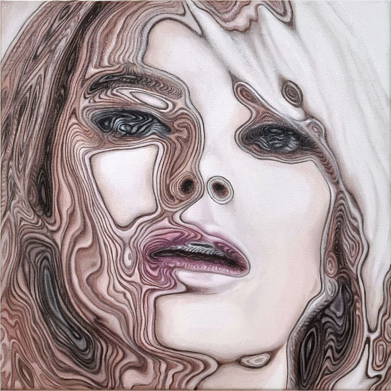 "smooth face 3" - Elke Emmy Laubner