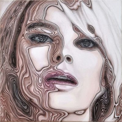 "smooth face 3" - Elke Emmy Laubner