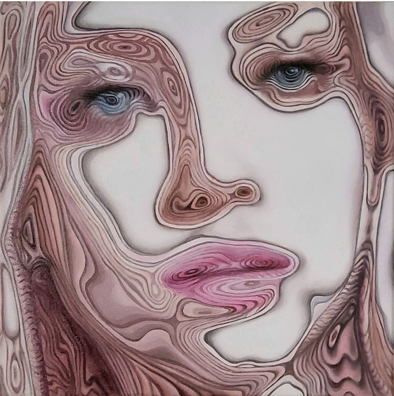 "smooth face 1" - Elke Emmy Laubner