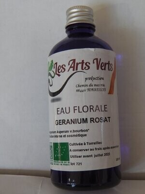 Hydrolat de géranium Rosat AB