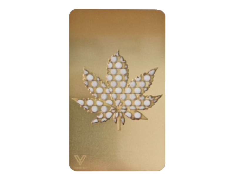 Tarjeta Gold Leaf