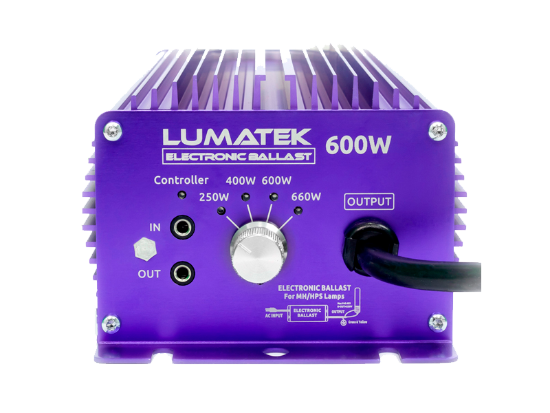 Balastro Lumatek 600 w Controlable & Regulable