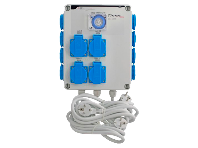 Temporizador GSE Box II 12 x 600w