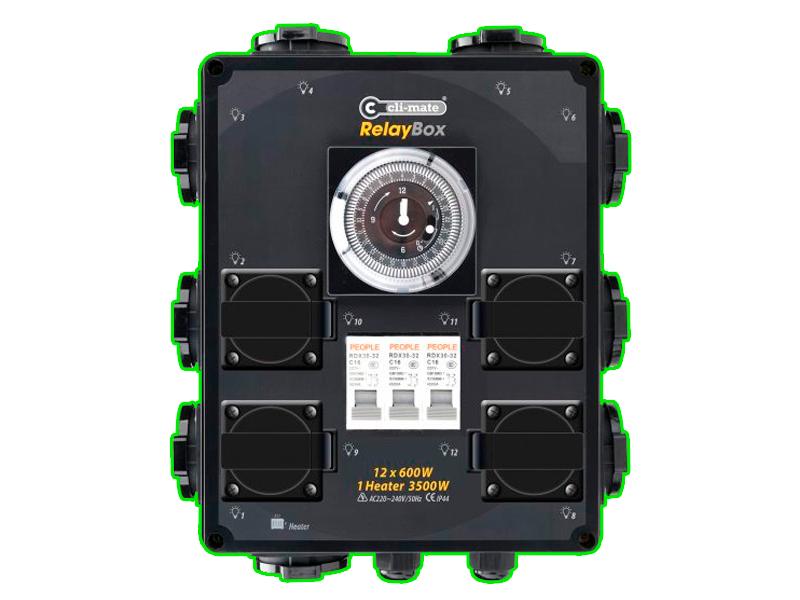 Temporizador Cli-mate 12 x 600w + calefacción