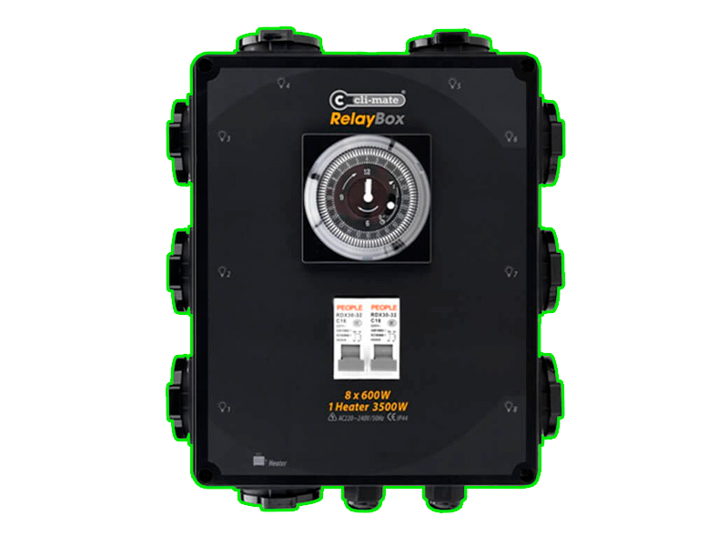 Temporizador Cli-mate 8 x 600w + calefacción