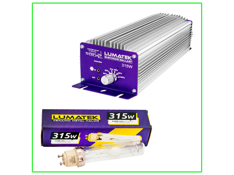 Kit LEC Lumatek 315 W - 3100K Controlable & Regulable